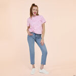 Hannah Montana Drawstring Hem All-Over Print Unisex Tee LFlifestyle1 view 2
